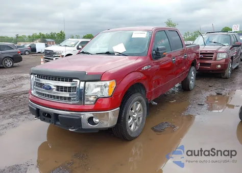 2013 Ford F-150 Xlt from USA, damaged, VIN 1FTFW1EF3DFD32402